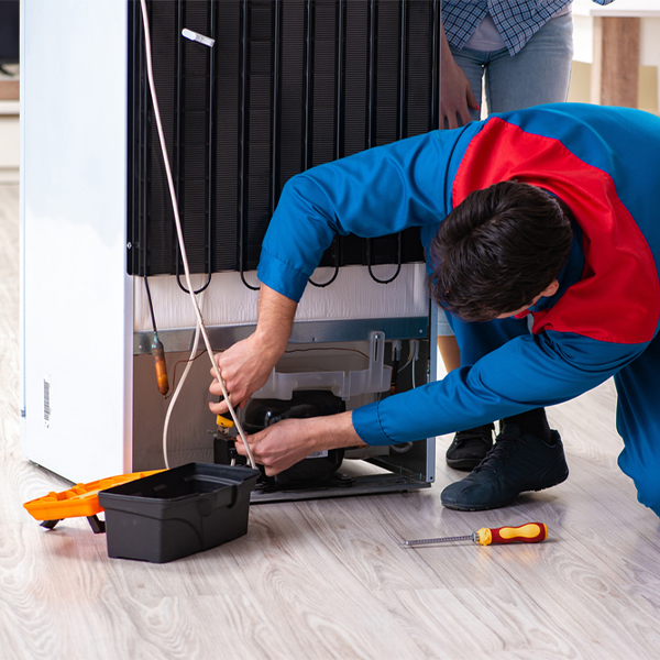 how much do you charge for refrigerator repair services in Lu Verne Iowa